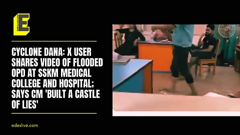 Cyclone Dana wreaks havoc at SSKM Hospital