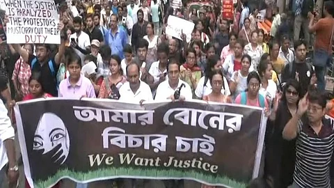 Kolkata RG Kar rape-murder case protests
