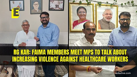 RG Kar: FAIMA members meet MPs to talk about increasing violence against healthcare workers
