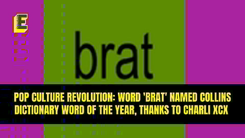 'brat' named Collins Dictionary's 'Word of the Year'