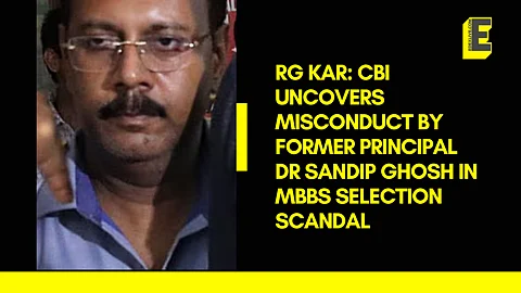 Former RG Kar principal Dr Sandip Ghosh