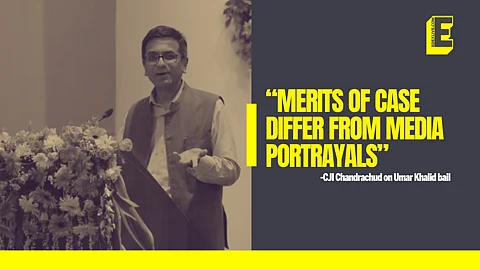 “Merits of case differ from media portrayals”: CJI Chandrachud on Umar Khalid bail hearing delay