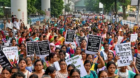 Glimpse of RG Kar protests