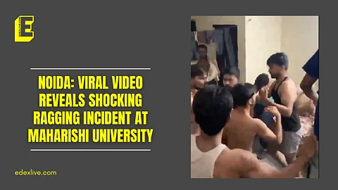 Noida: Viral Video reveals shocking ragging incident at Maharishi University | Watch