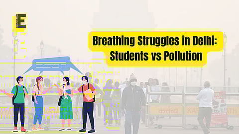 Delhi, once known as an education hub, is now the headquarters of pollution?: Students share their plight