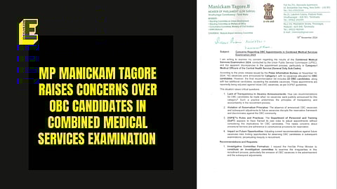 OBC candidates in Combined Medical Services Examination