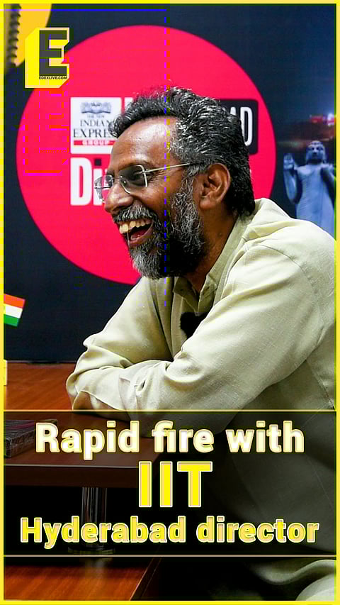 Rapid fire with IIT Hyderabad Director Prof BS Murty