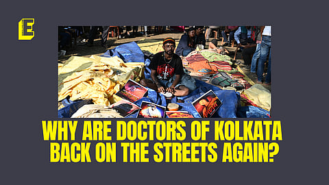 RG Kar: Kolkata doctors protest again as those who allegedly permeated "threat culture" back on state medical council
