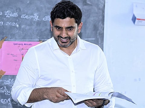 Andhra Minister Nara Lokesh affirms fulfilling teacher posts in six months through mega DSC
