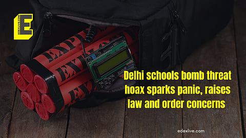 Delhi schools bomb threat hoax sparks panic
