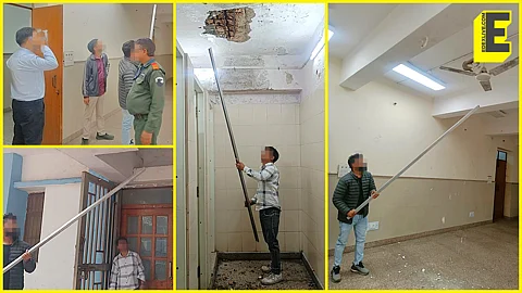 Renovations supposedly begin at MAMC boys’ hostels, but students say unhygienic washrooms remain a persistent issue