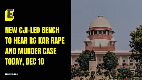 New CJI-Led bench to hear RG Kar rape and murder case today, Dec 10