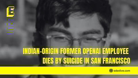 Former OpenAI employee and Whistleblower 26-year-old Suchir Balaji dies by suicide in San Francisco
