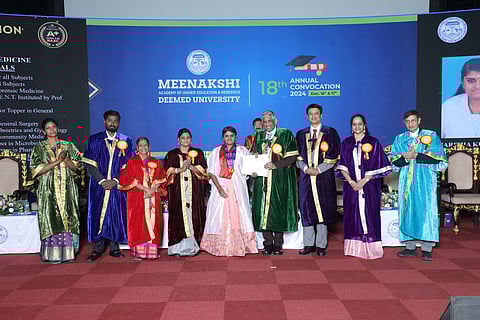 Glimpse from the convocation