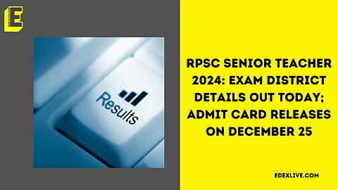 RPSC senior teacher 2024