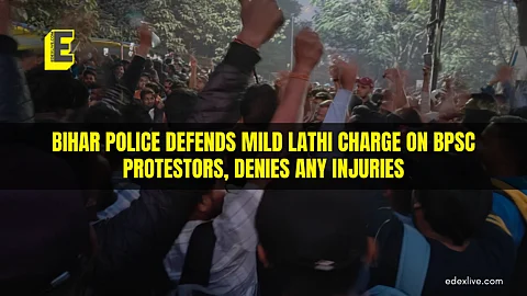 Bihar police defends mild lathi charge on BPSC protestors, denies any injuries