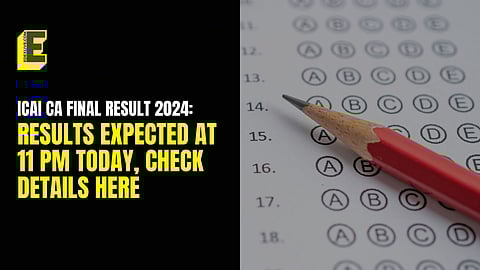 ICAI CA Final result 