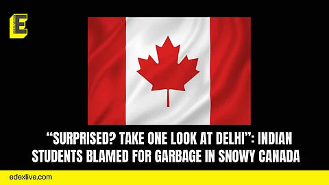 Indian students blamed for garbage in snowy Canada  