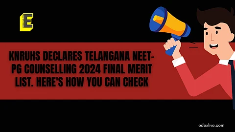 Telangana NEET-PG Counselling 2024