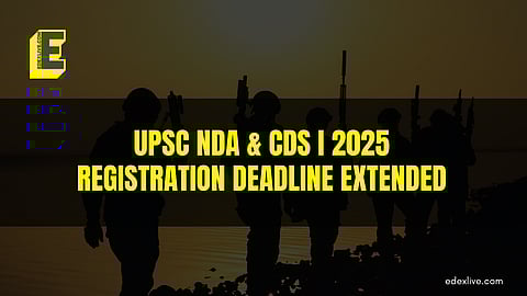 UPSC NDA & CDS I 2025