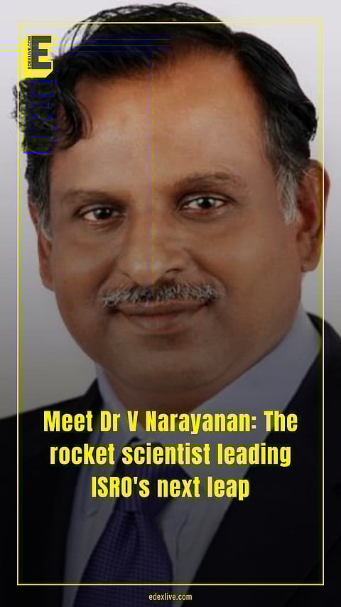 Meet Dr V Narayanan: The rocket scientist leading ISRO's next leap