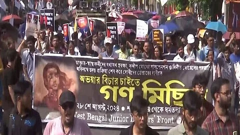 "Playing with our patience": Junior doctors to organise cultural protests demanding Justice for Abhaya on Jan 9