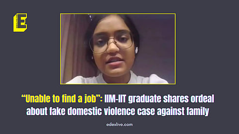 “Unable to find a job”: IIM-IIT graduate shares ordeal about fake domestic violence case against family