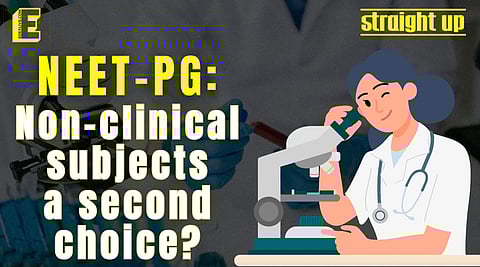 Why are NEET PG non-clinical subjects a second choice for students? Expert explains