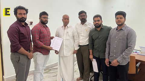 T-JUDA representatives with Health Minister Damodar Rajanarasimha