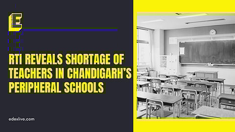 Shortage of teachers in Chandigarh's schools