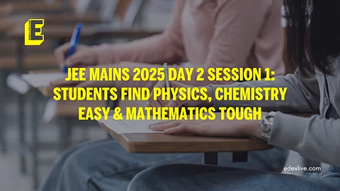 JEE Mains 2025 Day 2 Session 1: Students find Physics, Chemistry easy & Mathematics tough