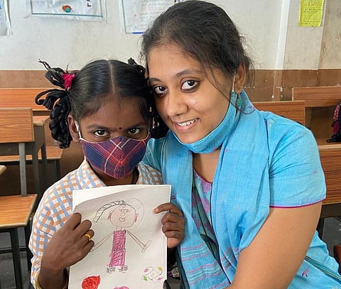 Pooja and Jayashree