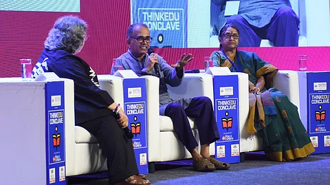 Dr Sudha Seshayyan, Director, SASTRA University and 
Dr K Sivaprasad, VC, APJ Abdul Kalam Technological University (KTU)