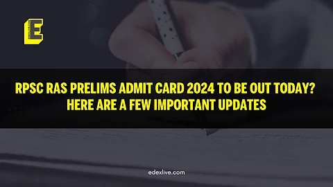 RPSC RAS Prelims admit card 2024 to be out today? Here are a few important updates