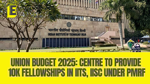 10K fellowships in IITs, IISc