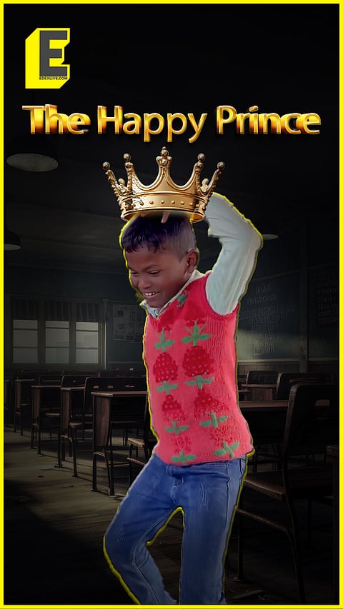 Happy Prince from Nepal: Excellent example of students showing kindness and camaraderie 