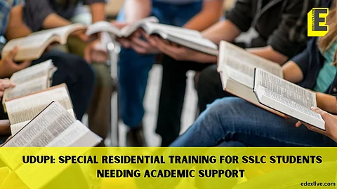 Udupi: Special residential training for SSLC students needing academic support 
