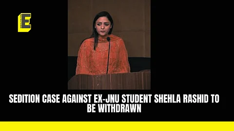 Ex-JNU student Shehla Rashid