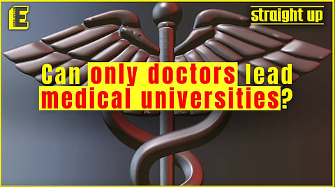 Should a medical university VC be an MBBS graduate? The RUHS controversy
