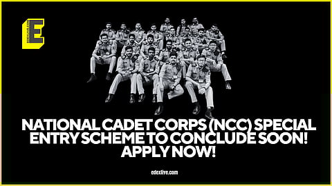 National Cadet Corps (NCC) Special Entry Scheme