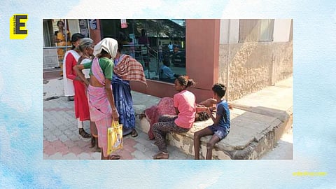 The relatives of the 16-year-old victim at the Tirunelveli government medical college hosptial