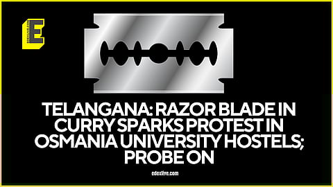 Protest in Osmania University hostels