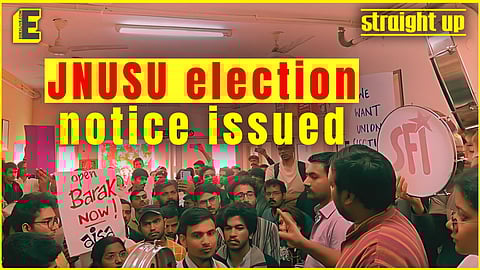 JNU student union election notification 2024-25 issued amidst “Occupy DoS” movement