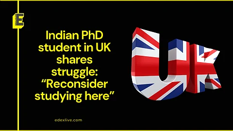 Indian PhD student in UK shares struggle: “Reconsider studying here”