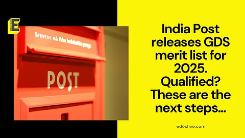 India Post releases GDS merit list for 2025. Qualified? These are the next steps...