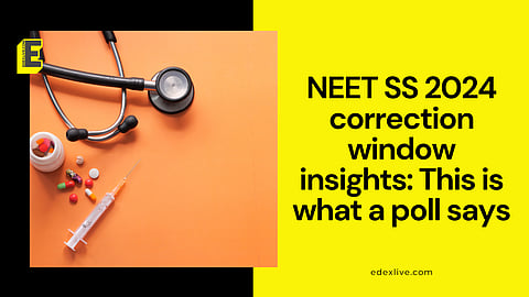 NEET SS 2024 correction window