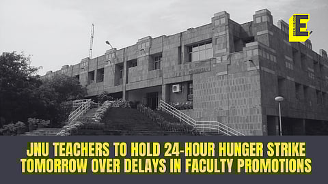 JNUTA has announced a 24-hour hunger strike tomorrow, March 27