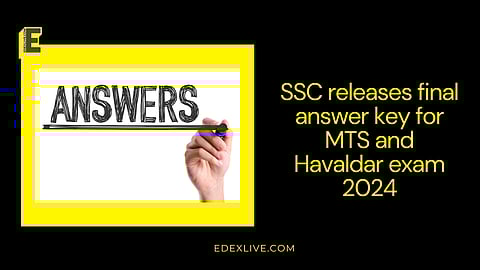 Final answer key for MTS and Havaldar exam 2024