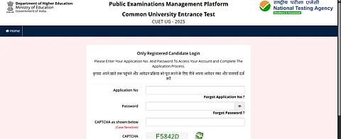 Only already registered candidates can login and make the required corrections.