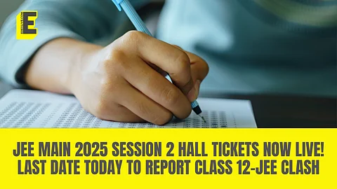 Currently, admit cards are only available for the April 2-4 exam window